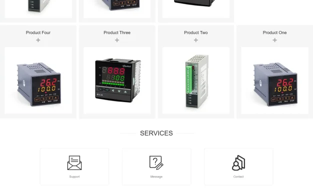 英文外贸网站模板 带三级子目录