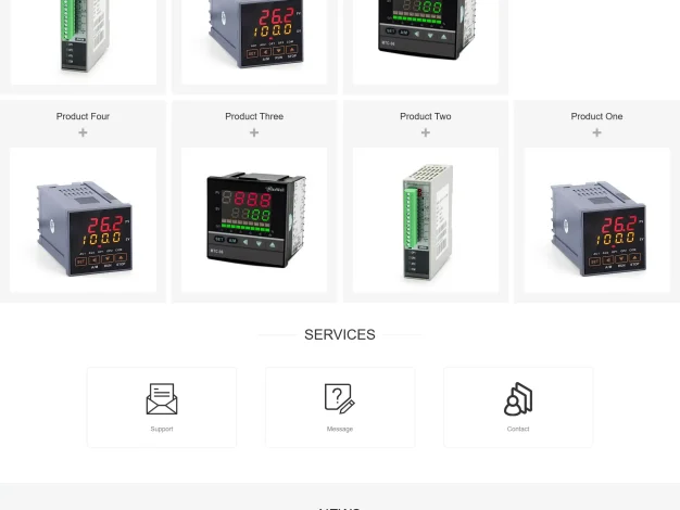 英文外贸网站模板 带三级子目录