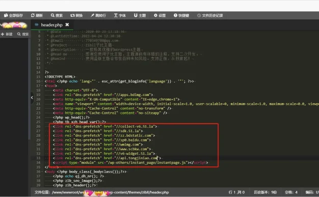 WordPress细节优化DNS预加载加速度教程