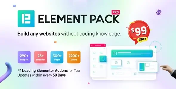 Element Pack - Elementor WordPress 插件的高级插件V7.14.2 破解版