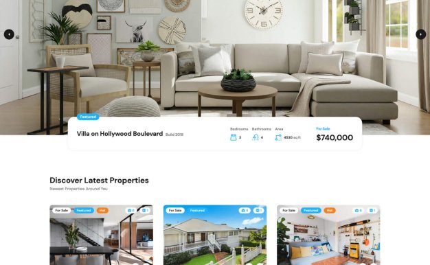RealHomes 4.3.4 – 租房卖房网站源码 房地产销售官网WordPress 主题开心版本