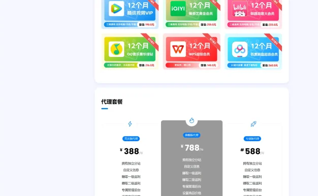 分享一款网站模板引导页面，产品官网介绍页