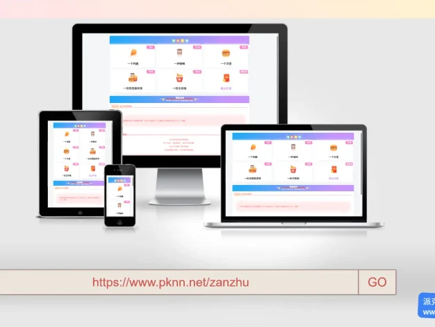 漂亮的收款打赏派克资源要饭网HTML页面源码