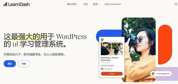 LearnDash LMS 4.20.3汉化中文版|教育培训学习管理系统WordPress插件