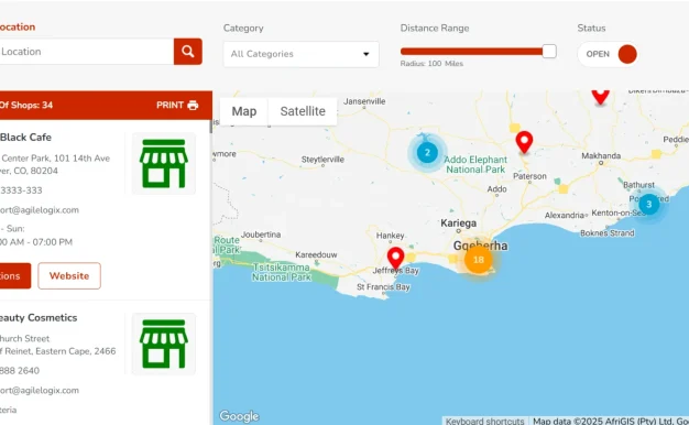 Agile Store Locator – WordPress 商店定位器