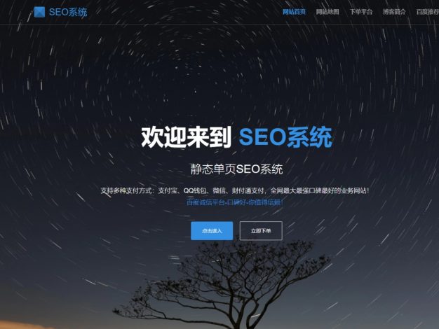 SEO站群单页系统免授权版 | 单页SEO系统下载 | 站群程序批量建站工具 | WordPress站群替代方案